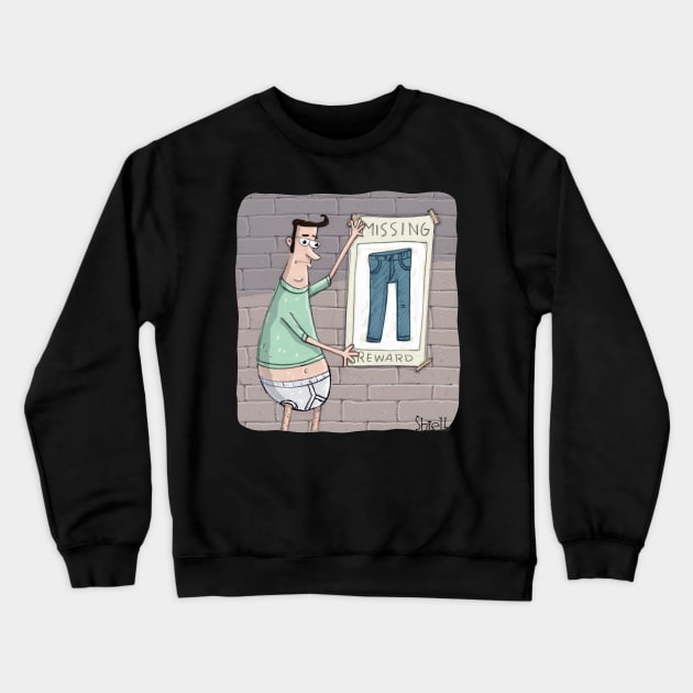 Missing Pants. Crewneck Sweatshirt by macccc8